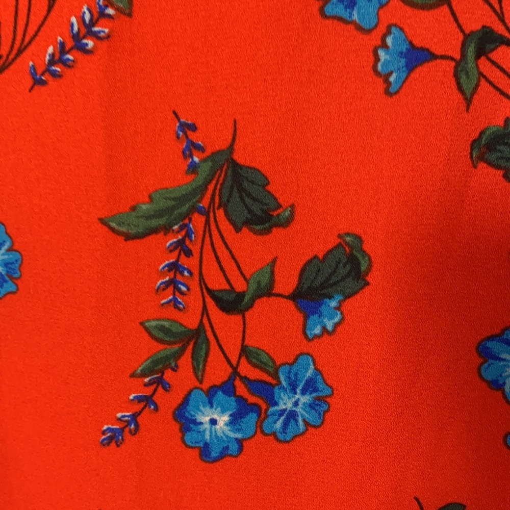 Vince Camuto tropical inverted pleat shift dress - Picture 11 of 12